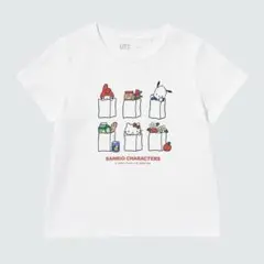 ユニクロ　KIDS 150cm サンリオキャラクターズ クロップドUT