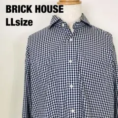 BRICK HOUSE ブリックハウス ギンガムチェック 長袖 シャツ I2
