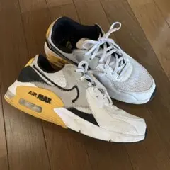 NIKE AIR MAX ホワイト/イエロー スニーカー6.5レディース24.5