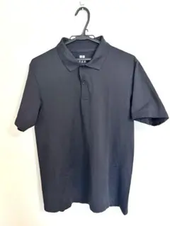 UNIQLO ドライEX ポロシャツ L ブラック　美品　黒　ユニクロ