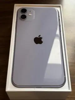 iPhone11 パープル　SIMフリー