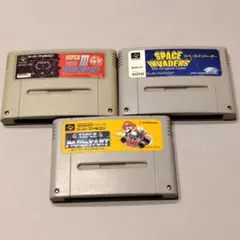 スーパーファミコンソフト 3本セット