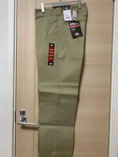 新品　Dickies 874 34×30 ディッキーズ カーキー　チノパン