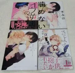 BL本 まとめ売り　ボーイズラブ　市梨きみ　さよならアルファ　4冊セット