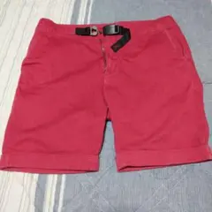 グラミチ × ナノユニバース ハーフパンツ ショートパンツ S ワイン