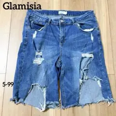 Glamisia ショートパンツ サイズ18 可愛い おしゃれ ダメージ加工