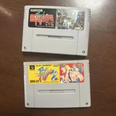 SFC ファイナルファイト　ファイナルファイト2 起動確認済み