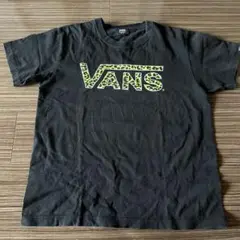 VANS レオパードプリント Tシャツ ブラック　Mサイズ