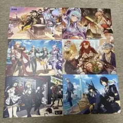 原神 ゼンゼロ 崩壊スターレイル ポップアップツアー福岡限定 ポストカード 6種