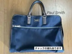 Paul Smithポールスミス ナイロンビジネスバッグ ネイビー【ジャンク品】