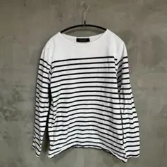 ナノ・ユニバース ボーダーカットソー