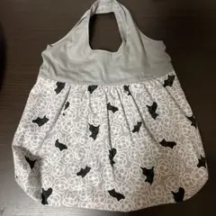 グラニーバッグ　黒猫