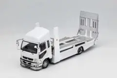 1/64 GCD 三菱　ふそう　ファイター　ダブルデッキ　mk2 白