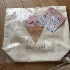 【新品】ちいかわ 一番くじ SWEET SHOP　D賞 ポケット付きトートバッグ