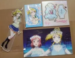 ラブライブ　μ's　絢瀬絵里　アクスタ　チェキ風カード　ポスカ　海外　中国