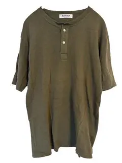 Barbour オリーブ ミリタリーTシャツ