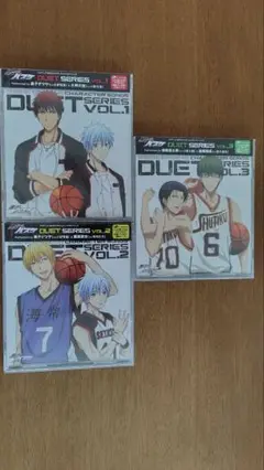 黒子のバスケ　キャラクターソング DUET SERIES VOL.1.2.3