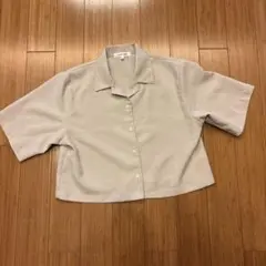 GLOBAL WORK 半袖シャツ 150サイズ ベージュ