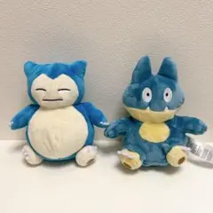 ポケモン fit ぬいぐるみ セット カビゴン ゴンベ