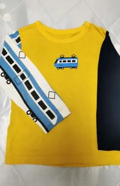 千趣会 電車デザイン Tシャツ 100cm