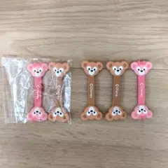 ダッフィー＆シェリーメイケーブルクリップ 5個セット