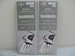 ●Callaway キャロウェイ ゴルフグローブ ホワイト 23cm 未使用