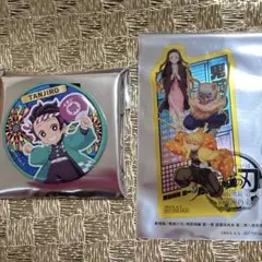 鬼滅の刃　缶バッジ入場特典の2点セット