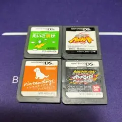 【ジャンク】ニンテンドーDS ソフト 4本セット【動作不良】