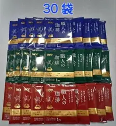 UCC 職人の珈琲 30袋 リッチブレンド マイルドブレンド スペシャルブレンド