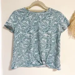 wonder nation マーブル模様 Tシャツ XL