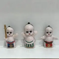 人形 昭和レトロ 陶器 力士