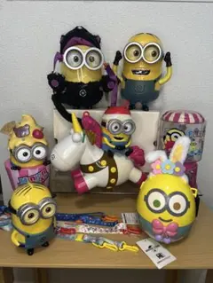 ミニオン 7体セット USJ 限定 minion popcorn