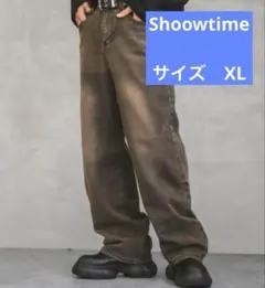 Shoowtime ブーツカットデニム X-LARGE ブラウン