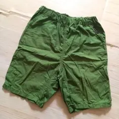 グリーン コットン ショートパンツ150