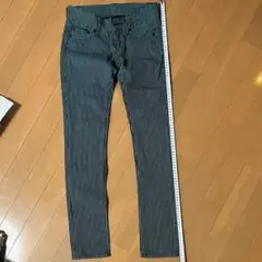 新品　未使用　moussy マウジー　ストライプデニム