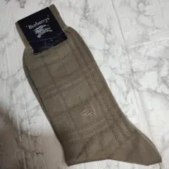 Burberry's カーキ ソックス バーバリー　25