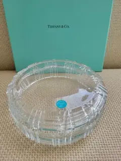 【未使用】TIFFANY & Co.灰皿アトラス アッシュトレー ガラス小物