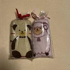 フェイスタオル　ほんわかアニマル