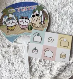 ちいぽけらんど　ちいかわうちわ　ポストカード 非売品