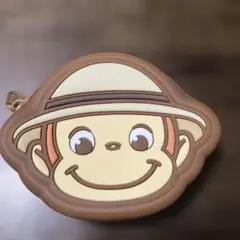 おさるのジョージ　フェイス型シリコンケース　ジョージD