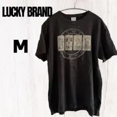 LUCKY BRAND Mサイズ Tシャツ 半袖 ラッキーブランド ダークグレー