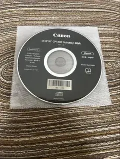 Canon SELPHY CP1200 Solution Disk 新品 未開封