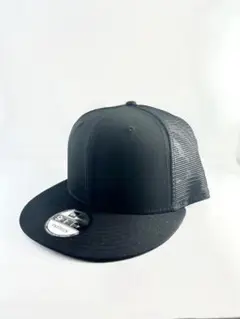 0276 ニューエラ キャップ 9FIFTY 無地 NE403 黒 メッシュ