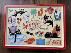 黒ねこ意匠　ゴンチャロフ　アンジュジュ　空き缶　ANGEGE 2020年限定