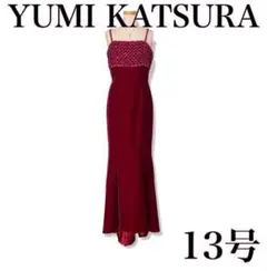 YUMI KATSURA キャミソールタイプ ベルベットマーメイドラインドレス