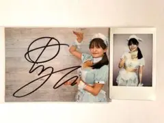田野憂　イベント限定　直筆サイン入りブロマイド＆チェキ　セット