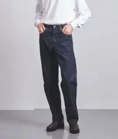 HANDROOM　WIDE FIT 5 POCKET JEANS　日本製