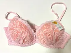 新品未使用　ピンクレース ブラジャー C75