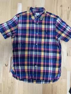 COEN 半袖シャツ M マドラス チェック