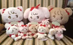 mikko いちごBIGぬいぐるみ ガチャガチャ オンクレ セット